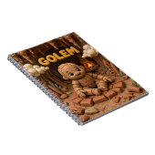 Carnet Golem de bébé mignon, mythique (Côté Droit)