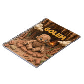 Carnet Golem de bébé mignon, mythique (Côté gauche)