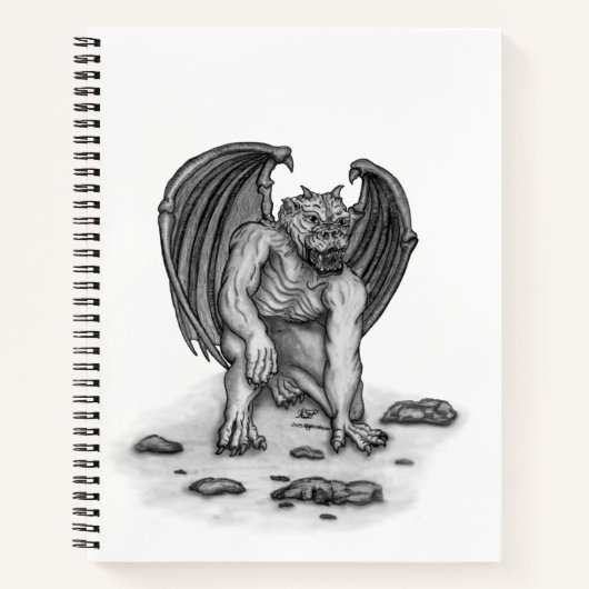 Carnet Golem Gargoyle (Devant)