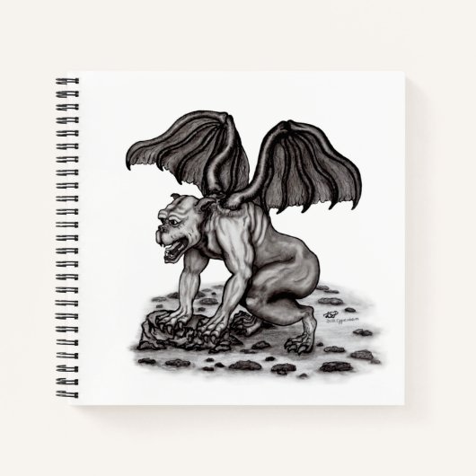 Carnet Golem Gargoyle (Devant)
