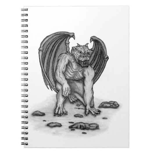 Carnet Golem Gargoyle (Devant)