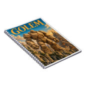 Carnet Golem, Monstre de Fantasy Gothique (Côté Droit)