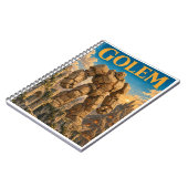 Carnet Golem, Monstre de Fantasy Gothique (Côté gauche)
