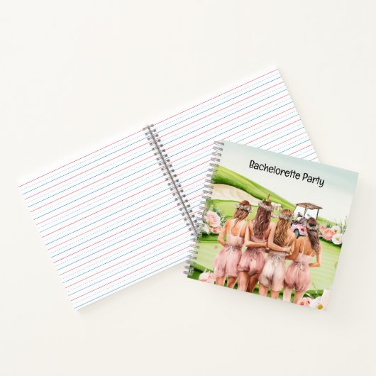 Carnet Golf Bachelorette Party pour Golfer (Intérieur)