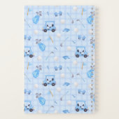 Carnet Golf Bleu (Verso)