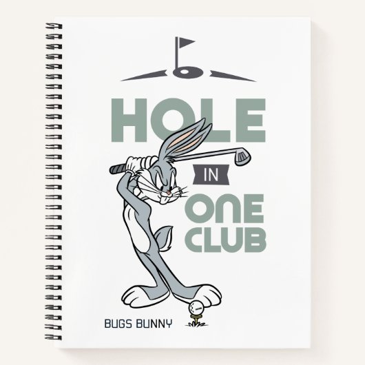 Carnet Golf BUNNY™ - Trou en un club (Devant)