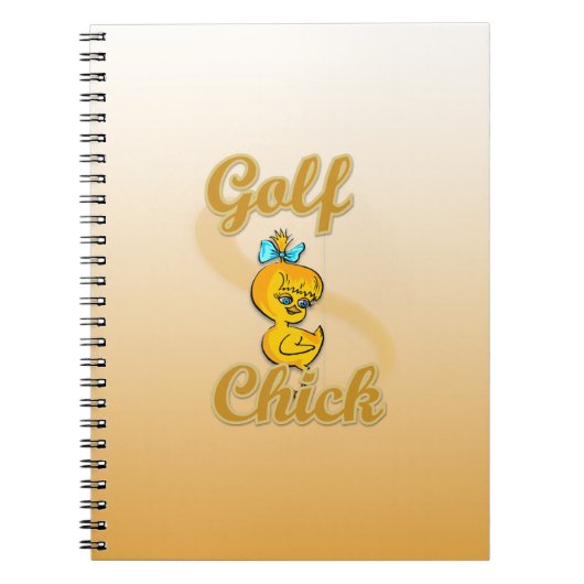 Carnet Golf Chick (Devant)