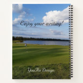 Carnet Golf d'été photo tous les jours (Dos)