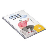 Carnet Golf drôle Dire pour Golfer (Côté Droit)