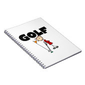 Carnet Golf FÉMININ (Côté Droit)