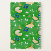 Carnet Golf Green (Verso)
