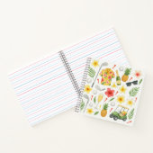 Carnet Golf Hawaiian thème pour Golfer (Intérieur)