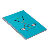 Carnet GOLF - Jeu pour la vie (Côté Droit)