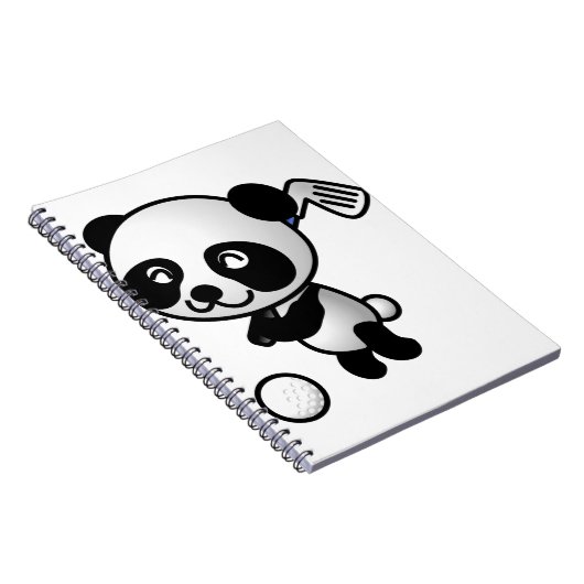 Carnet Golf Jouer Panda (Côté Droit)