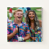 Carnet Golf Photo Customize Personalize (Dos)