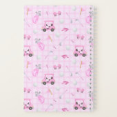Carnet Golf Rose (Verso)
