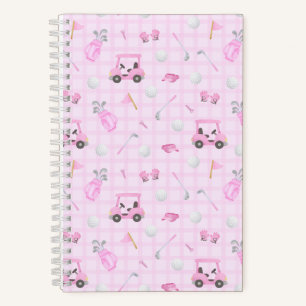 Carnet Golf Rose
