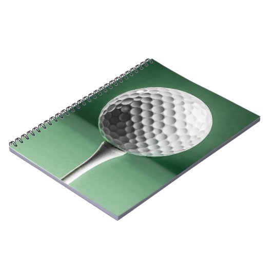 Carnet Golfball sur Tee (Côté gauche)