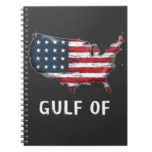 Carnet Golfe De L'Amérique Drôle Trump Coût Est Mexique