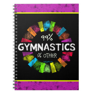 Carnet Golly filles : 99 pour cent de gymnastique 1 pour
