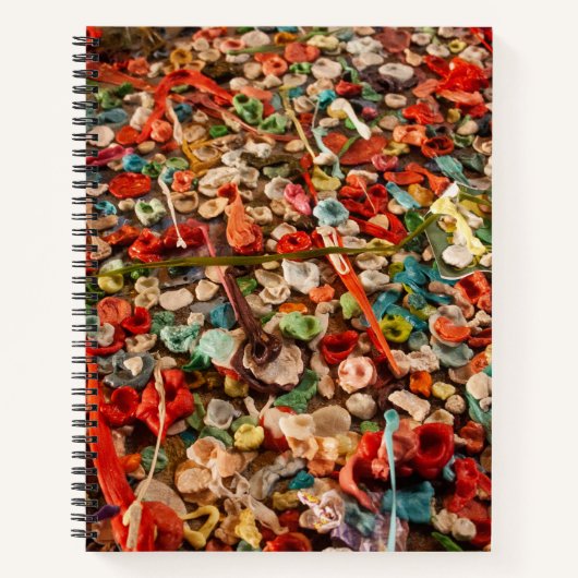 Carnet Gomme à mâcher coloré (Devant)