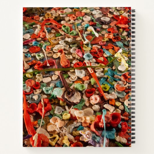 Carnet Gomme à mâcher coloré (Dos)