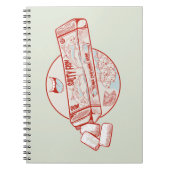 Carnet Gomme à mâcher drôle thon goût de poisson (Devant)