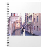 Carnet Gondolas Naviguant Sur Un Canal Dans Le Quartier D (Devant)