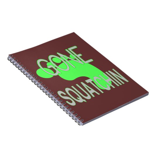Carnet Gone Squatchin (Côté Droit)