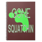 Carnet Gone Squatchin (Devant)