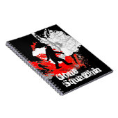 Carnet Gone Squatchin, noir bigfoot (Côté Droit)