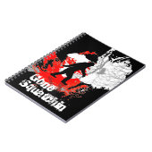 Carnet Gone Squatchin, noir bigfoot (Côté gauche)