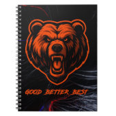 Carnet Good Better Best Never Let It Rest (Devant)