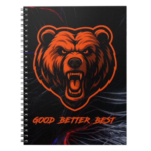 Carnet Good Better Best Never Let It Rest (Devant)