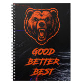 Carnet Good Better Best Never Let It Rest (Devant)