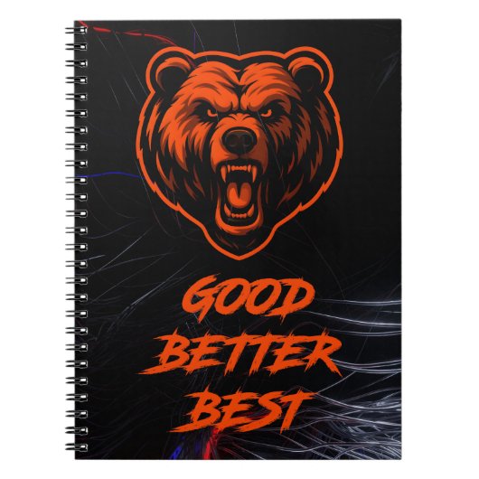 Carnet Good Better Best Never Let It Rest (Devant)