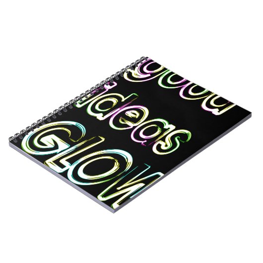 Carnet good des idées GLOW in the dark (Côté gauche)
