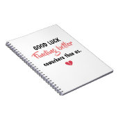 Carnet Good Luck Finding Better Coworkers (Côté Droit)