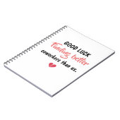 Carnet Good Luck Finding Better Coworkers (Côté gauche)