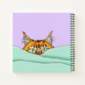 Carnet Good Morning Orange Cat Funny (Dos)
