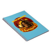 Carnet Good Morning Sunshine Funny Bigfoot Café (Côté Droit)