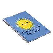 Carnet Good Morning Sunshine Kawaii Sun (Côté Droit)