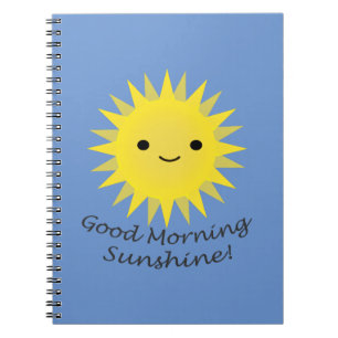 Carnet Good Morning Sunshine Kawaii Sun