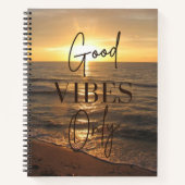 Carnet Good Vibes uniquement (Devant)
