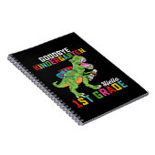 Carnet Goodbye Kindergarten Hello 1st Grade T Rex School (Côté Droit)