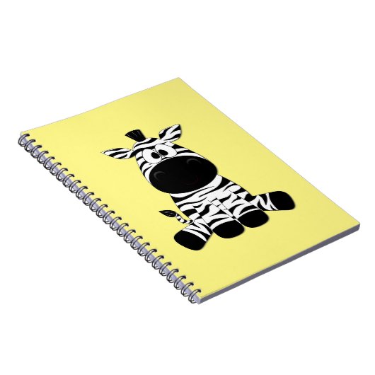 Carnet Goofy Zebra Jaune (Côté Droit)