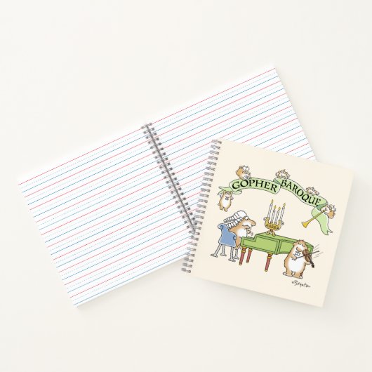 Carnet GOPHER BAROQUE par Sandra Boynton (Intérieur)