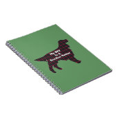 Carnet Gordon Setter BFF (Côté Droit)