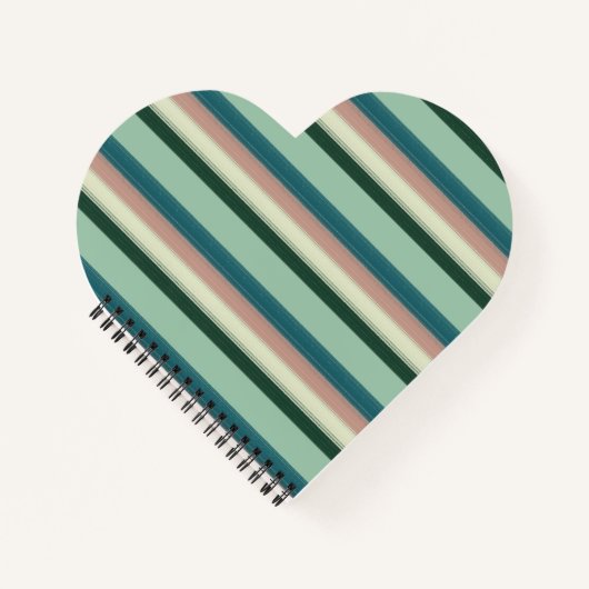 Carnet Gorgeous Chic Striped (Devant)