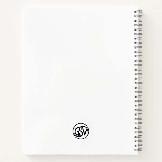 Carnet Gorgon Geometric Graphite Notebook (Dos)